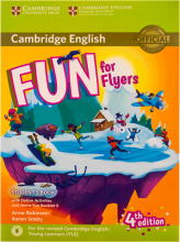 کتاب فان فور فلایرز Fun for Flyers Students Book 4th, Home Fun Booklet 6