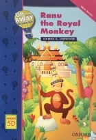 کتاب زبان آپ اند اوی این انگلیش رانو میمون سلطنتی Up and Away in English: Ranu the Royal Monkey