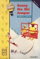 کتاب زبان  آپ اند اوی این انگلیش  پرش اسکی سانی  Up and Away in English. Reader 4A: Sunny the Ski Jumper