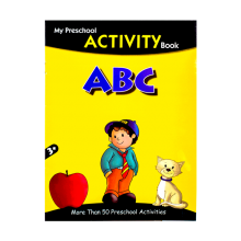 کتاب زبان مای پری اسکول اکتیویتی بوک  My Preschool Activity Books ABC