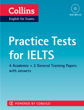کتاب زبان کالینز پرکتیس تستس فور آیلتس Collins Practice Tests for IELTS