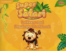 کتاب سوپر سافاری لترز اند نامبرز Super Safari 2 Letters and Numbers Workbook