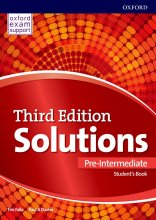 کتاب آموزشی سولوشنز پری اینترمدیت ویرایش سوم Solutions Pre Intermediate 3rd Edition