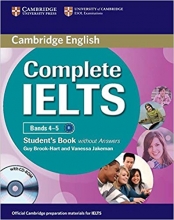 Cambridge English Complete Ielts b1 (4-5) s.b+w.b with DVD