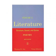 کتاب زبان پرینز لیتریچر  Perrines Literature Structure Sound and Sense Poetry 2 Ninth Edition