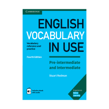 کتاب انگلیش وکبیولری این یوز English Vocabulary in Use Pre Intermediate & Intermediate 4th