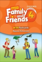 فلش کارت امریکن فمیلی اند فرندز  Flashcards American Family and Friends 4 Second Edition