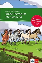 کتاب داستان آلمانی اسب های وحشی در مونسترلند Wilde Pferde im Munsterland A2