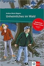 کتاب داستان آلمانی خزنده در جنگل Unheimliches im Wald