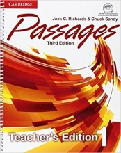 کتاب معلم پسیجز یک ویرایش سوم Passages 1 Teacher's Edition Third Edition