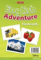 فلش کارت زبان NEW English Adventure Flashcards Level 1