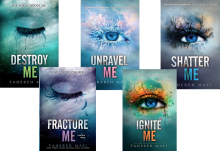 مجموعه 5 جلدی رمان انگلیسی شتر می Shatter Me & Unravel Me & Ignite Me & Unite Me & Restore Me Series Packed