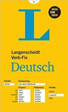 کتاب زبان آلمانی لانگنشایت ورب فیکس Langenscheidt Verb Fix Deutsch