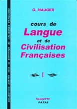 کتاب زبان فرانسه کورس د لانگ Cours De Langue Et De Civilisation Françaises Mauger 1