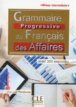 کتاب زبان فرانسه گرامر پروگرسیو  Grammaire progressive des affaires - intermediaire