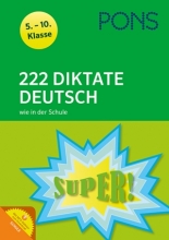 کتاب زبان آلمانی پونز 222 دیکتاته دویچ PONS 222 DIKTATE DEUTSCH WIE IN DER SCHULE