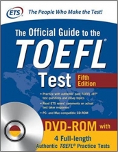 کتاب افیشیال گاید تو تافل برای آزمون تافل ویرایش پنجم The Official Guide to the TOEFL Test 5th