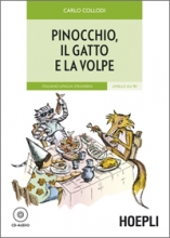 کتاب داستان ایتالیایی Pinocchio il gatto e la volpe