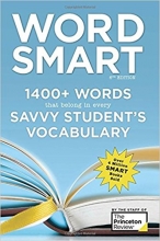 کتاب زبان ورد اسمارت ویرایش ششم  Word Smart 6th Edition 1400 Words That Belong in Every Savvy Students Vocabulary