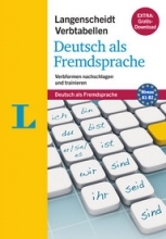کتاب زبان آلمانی لانگنشایت وربتابلن  Langenscheidt Verbtabellen Deutsch als Fremdsprache