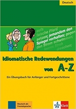 کتاب زبان اصطلاحات آلمانی Idiomatische Redewendungen von A Z