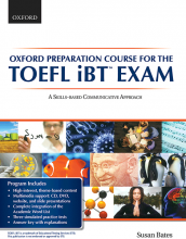 کتاب زبان آکسفورد پریپریشن فور تافل آی بی تی اگزم کورس Oxford Preparation Course for the TOEFL iBT Exam