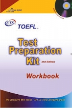 کتاب زبان تافل تست پریپریشن کیت TOEFL Test Preparation Kit ETS