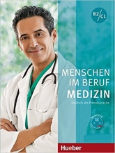 کتاب آلمانی منشن ایم بقوف مدیزین Menschen im Beruf Medizin Kursbuch B2/C1