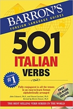 کتاب زبان ایتالین وربز  501 Italian Verbs