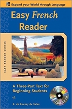 کتاب زبان فرانسه ایزی فرنچ ریدر  Easy French Reader: A Three-Part Text for Beginning Students