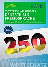 کتاب زبان آلمانی پونز 250 ورتشاتز PONS 250 Wortschatz Übungen Deutsch als Fremdsprache