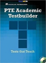 کتاب زبان پی تی ای اکادمیک تست بیلدر PTE Academic Testbuilder: Student's Book