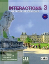 کتاب زبان فرانسوی اینتراکشنز  Interactions 3 - Niveau A2 - Livre de l'élève