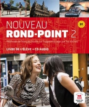 کتاب زبان فرانسوی روند پوینت Nouveau Rond-Point 2 + Cahier