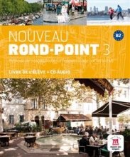 کتاب زبان فرانسوی روند پوینت Nouveau Rond-Point 3 + Cahier