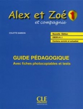 کتاب معلم فرانسوی الکس ات زوئه Alex et Zoe - Niveau 1 - Guide pedagogique