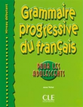 کتاب زبان فرانسه گرامر پروگرسیو Grammaire progressive - adolescents - debutant