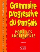 کتاب زبان فرانسه گرامر پروگرسیو  Grammaire progressive - adolescents - intermediaire