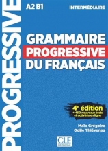 کتاب گرامر پروگرسیو فرانسه Grammaire Progressive Du Francais A2 B1 - Intermediaire - 4ed +Corriges