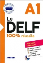 کتاب آزمون فرانسه ل دلف Le DELF - 100% reusSite - A1