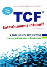 کتاب آزمون فرانسه اف ال ایی. تی سی اف FLE • TCF • Entrainement intensif • avec fichiers audio