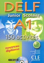 کتاب آزمون فرانسه  دلف جونیور اسکولیر Delf Junior Scolaire A1 Textbook + Key
