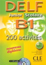 کتاب آزمون فرانسه  دلف جونیور اسکولیر Delf Junior Scolaire B1: 200 Activites