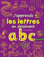 کتاب زبان فرانسه لس لترز  J'apprends les lettres en dessinant : abc