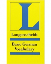 کتاب آلمانی لانگنشایت بیسیک جرمن Langenscheidts Basic German Vocabulary