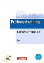 کتاب آزمون آلمانی گوته پروفونگز ترینینگ Prufungstraining Daf: Goethe-Zertifikat A2