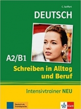 کتاب زبان آلمانی شقایبن این التگ  Schreiben in Alltag und Beruf Intensivtrainer A2 B1 NEU