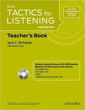 کتاب معلم تکتیکس فور لیسنینگ بیسیک Tactics for Listening Basic: Teacher's Book Third Edition