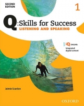 کتاب زبان کیو اسکیلز فور ساکسس Q Skills for Success 1 Listening and Speaking 2nd