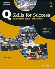 کتاب زبان کیو اسکیلز فور ساکسس ریدینگ اند رایتینگ Q Skills for Success 1 Reading and Writing 2nd